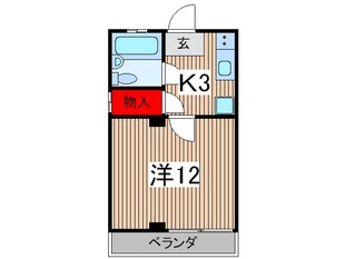 ヴィーナスビルの物件間取画像